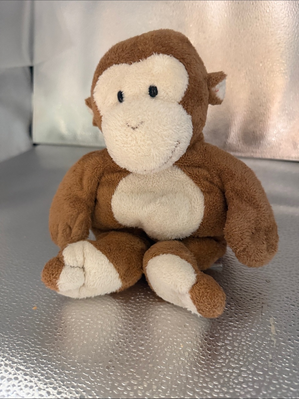 Vintage TY Dangles the Monkey from the Pluffies Collection.